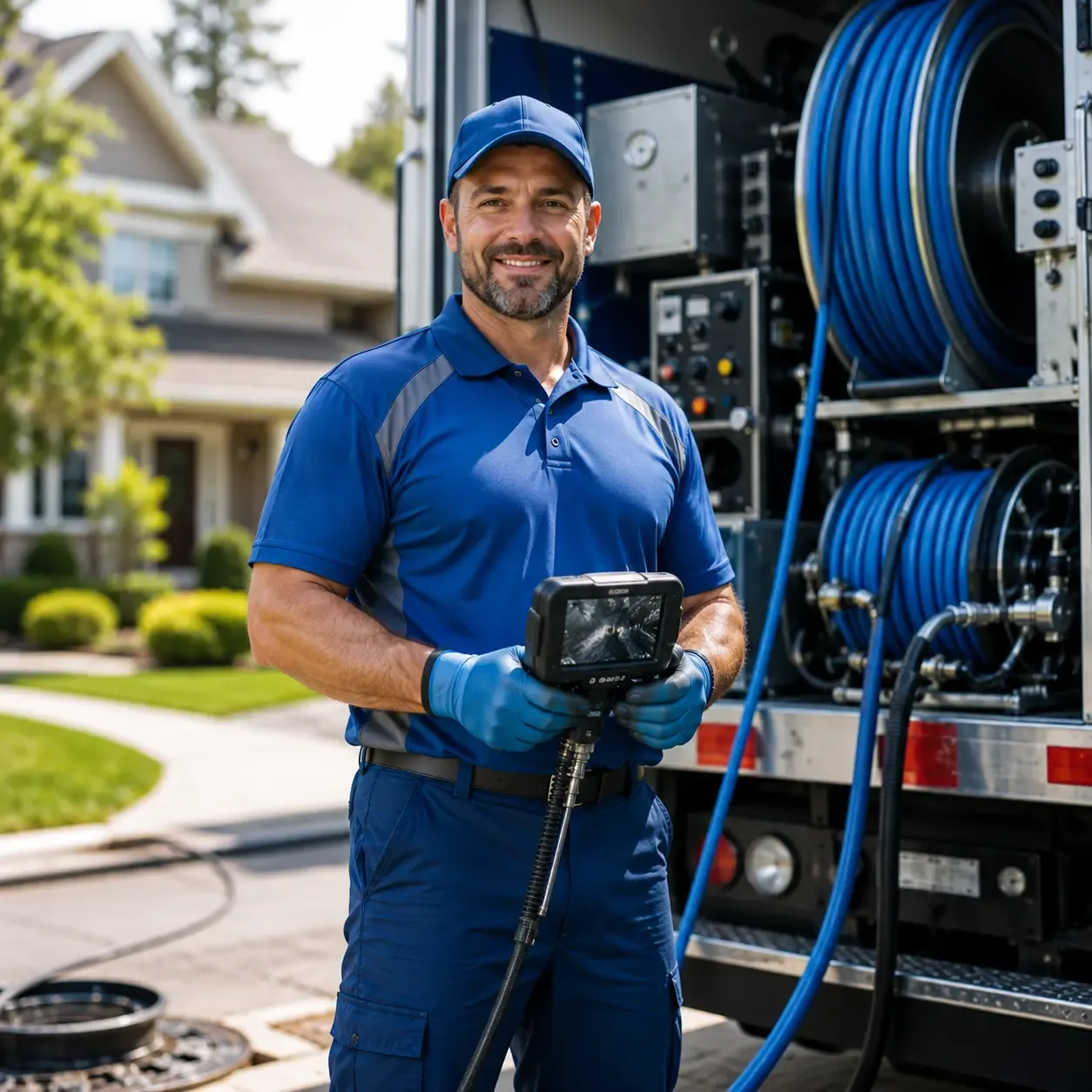 Local outdoor drain cleaning specialists in Progreso, TX